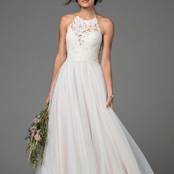Willowby Dresses & Skirts - Lace Topped Wedding Dress